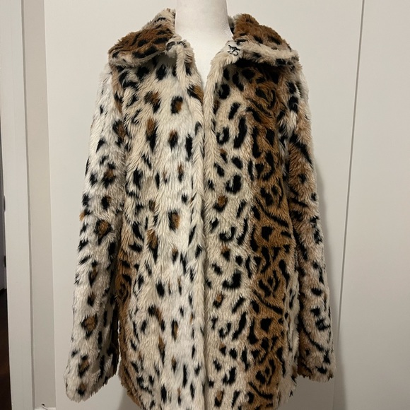 ORIGINAL MOTEL LEOPARD PRINT ROCKSTAR JACKET - Picture 3 of 9